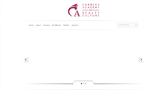 Desktop Screenshot of charlesacademy.org